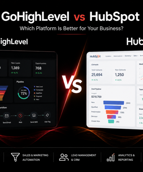 GoHighLevel vs HubSpot: Which Platform Is Better for Your Business in 2026?